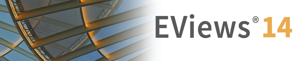 EViews 14 banner